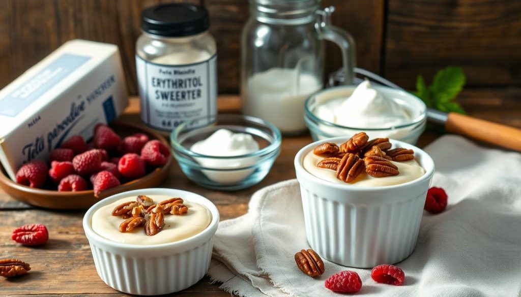 Keto Cheesecake Cups Ingredients