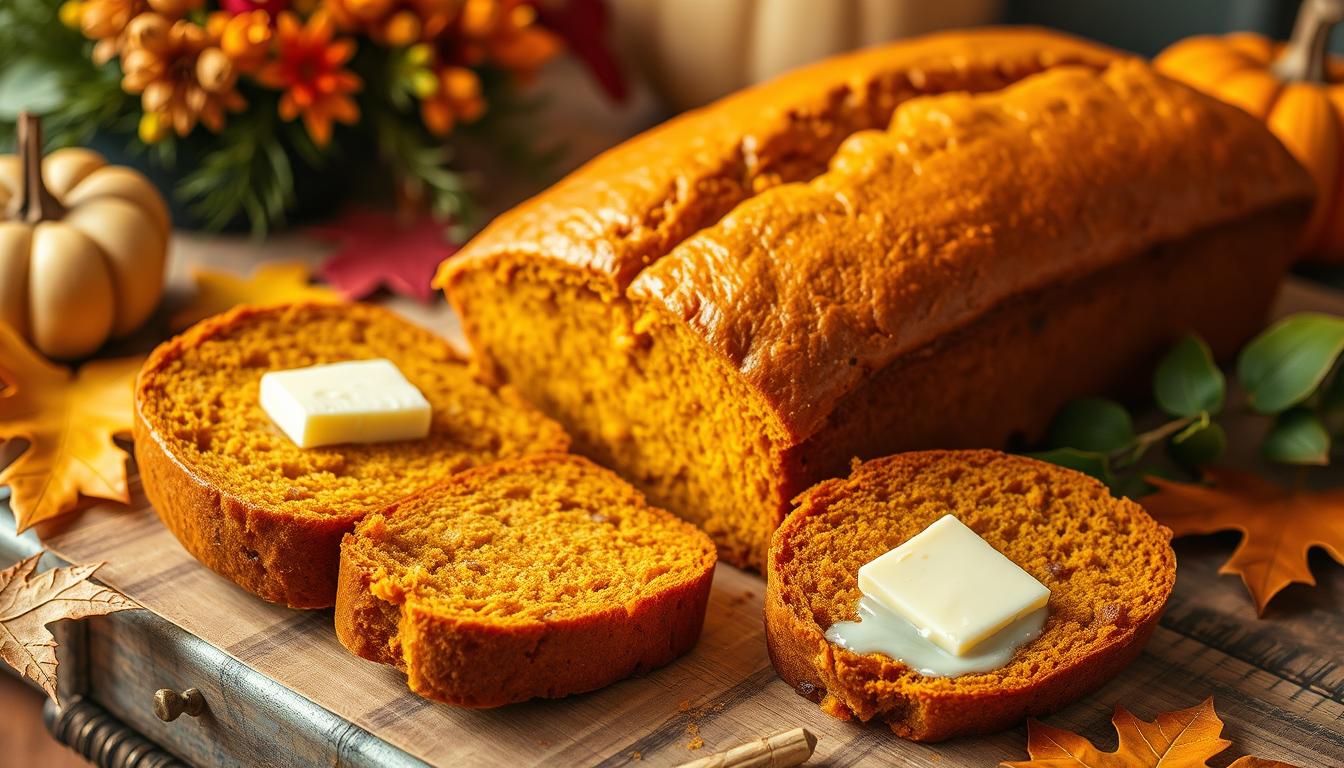 Pumpkin Chocolate Chip Ricotta Loaf